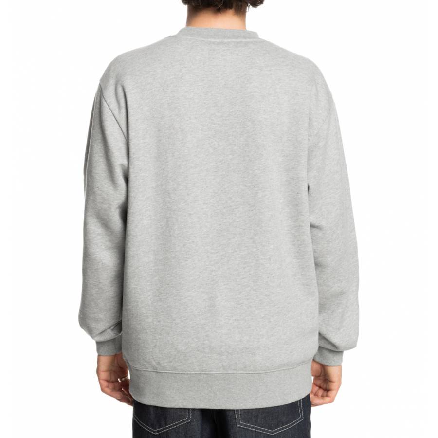 DC Shoes Varsity Sweatshirt - Heather Grey