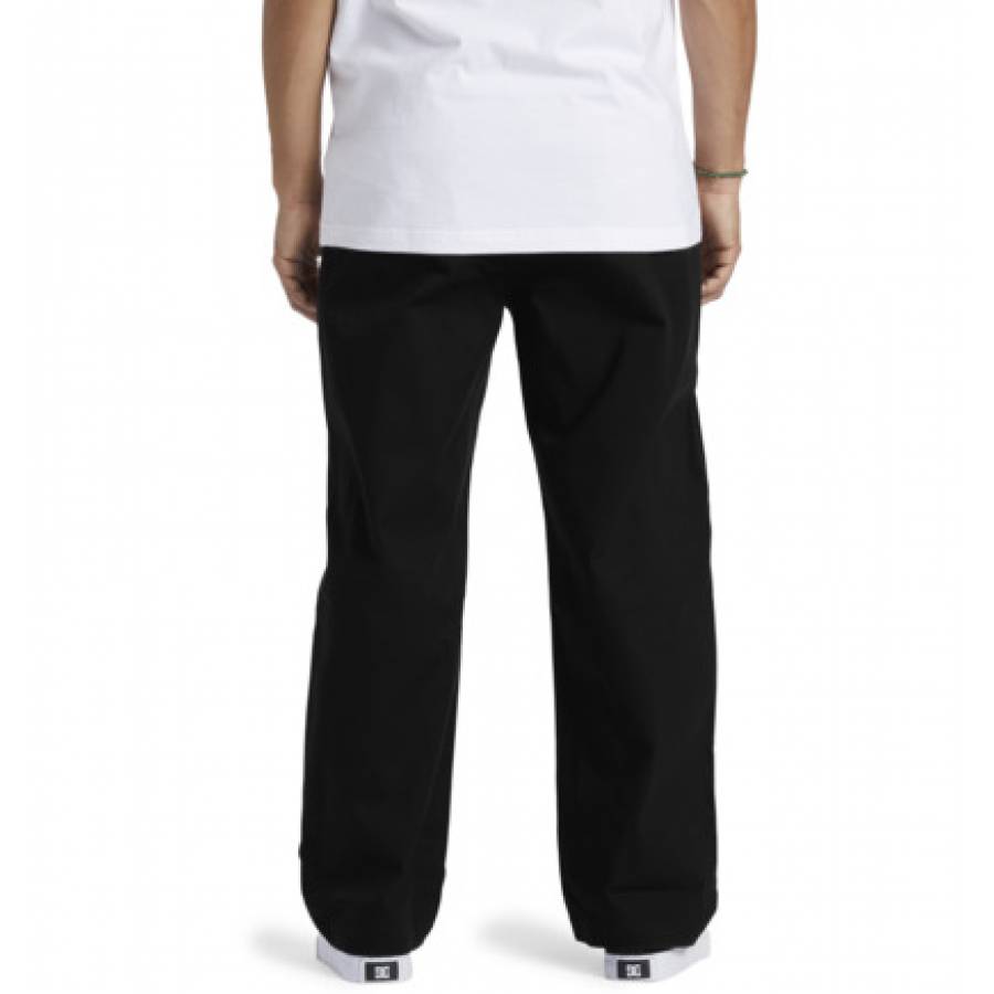 DC Shoes Worker Baggy Chino Pants - Black