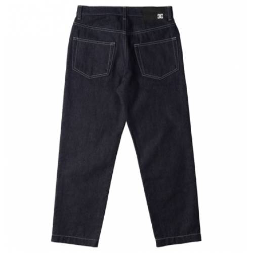 DC Shoes Worker Baggy Jeans - Raw Indigo