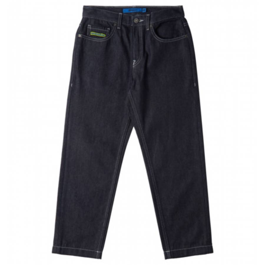 DC Shoes Worker Baggy Jeans - Raw Indigo