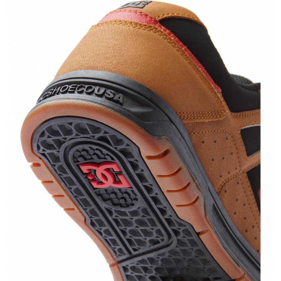 DC Shoes Stag Shoes - Black / Wheat