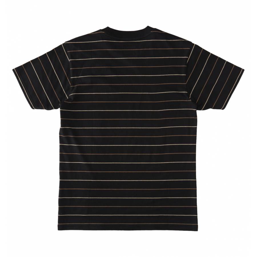 DC Shoes Lowstate Stripe T-Shirt - Pirate Black