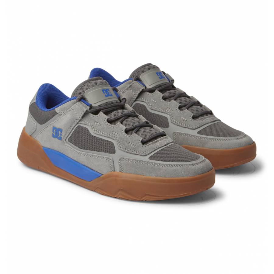 DC Shoes Metric S Leather Shoes - Grey / Gum
