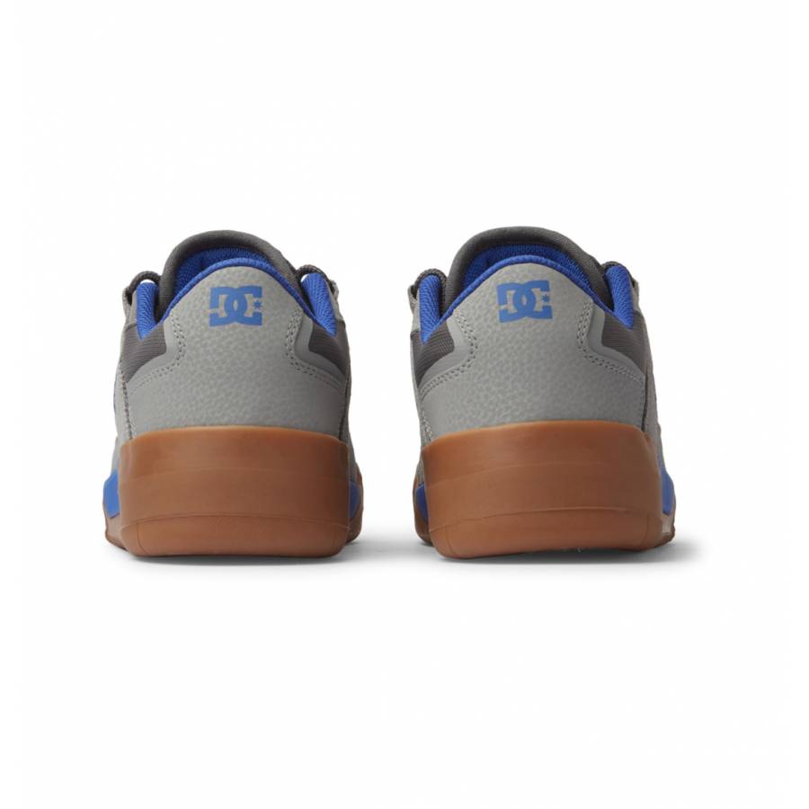 DC Shoes Metric S Leather Shoes - Grey / Gum