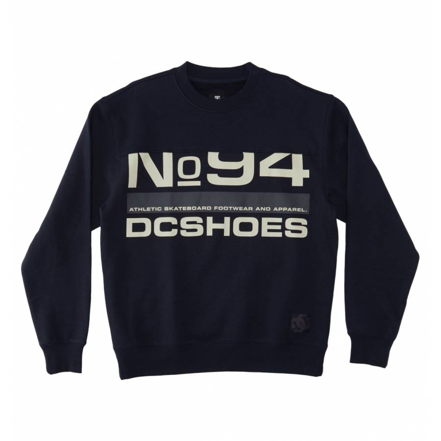 DC Shoes Static 94 Pullover Sweatshirt - Navy Blaz...
