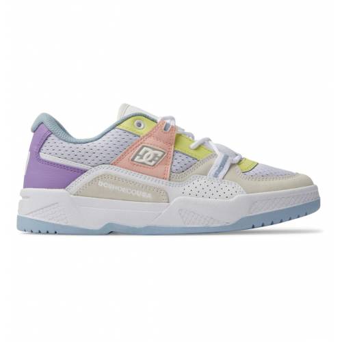 DC Shoes Women's Construct Shoes - White / Monogram