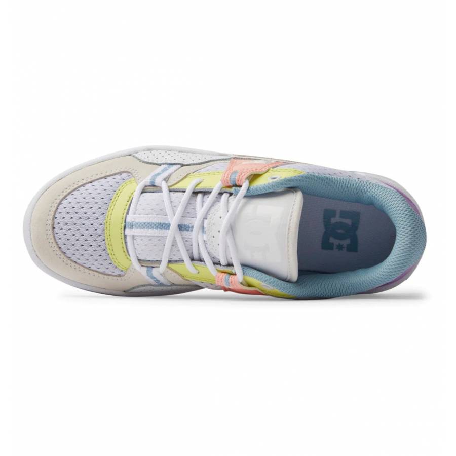 DC Shoes Women's Construct Shoes - White / Monogram