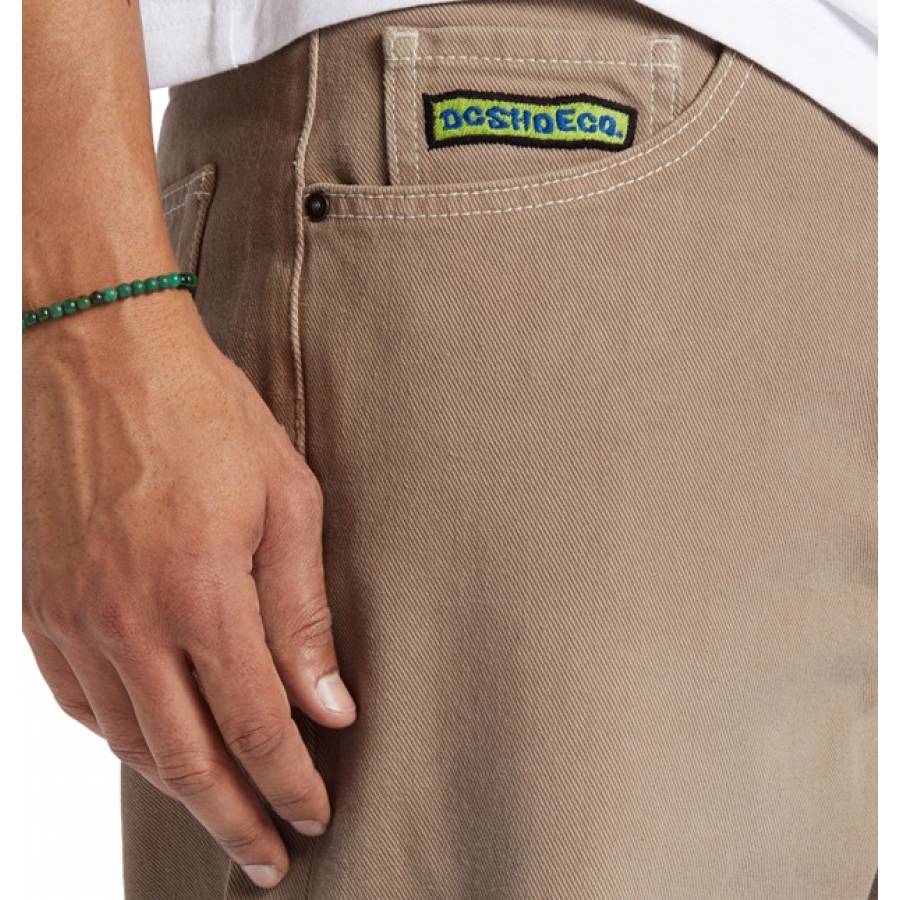 DC Shoes Worker Baggy Jeans - Incense Overdye