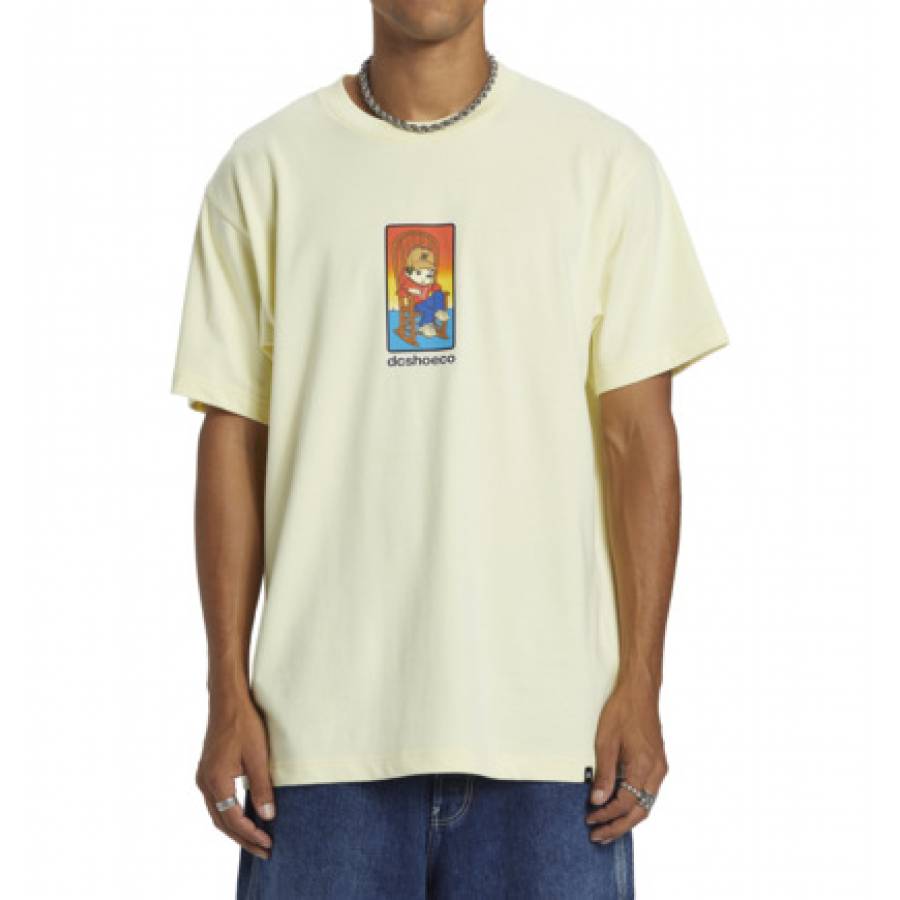 DC Shoes Johns House T-Shirt - Tender Yellow