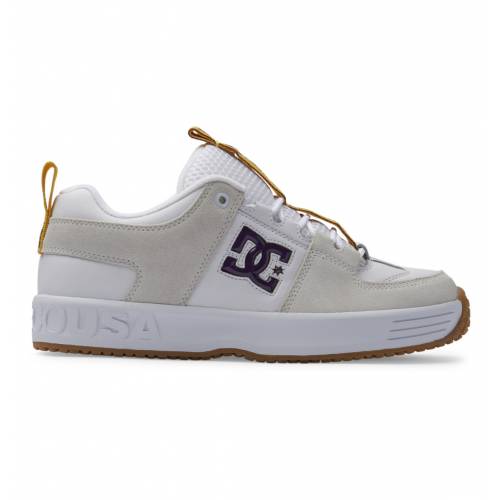 DC Shoes Lynx OG Championship Shoes - White / Purple