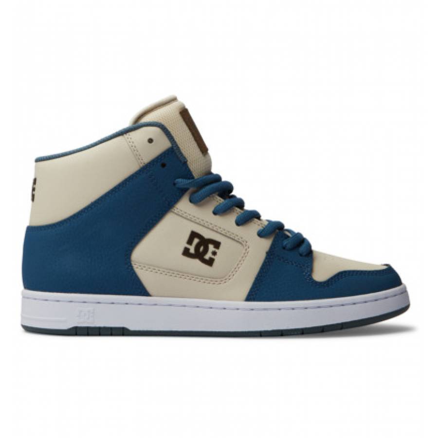 DC Shoes Manteca 4 Hi Shoes - Grey / Blue / White