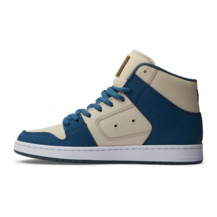 DC Shoes Manteca 4 Hi Shoes - Grey / Blue / White