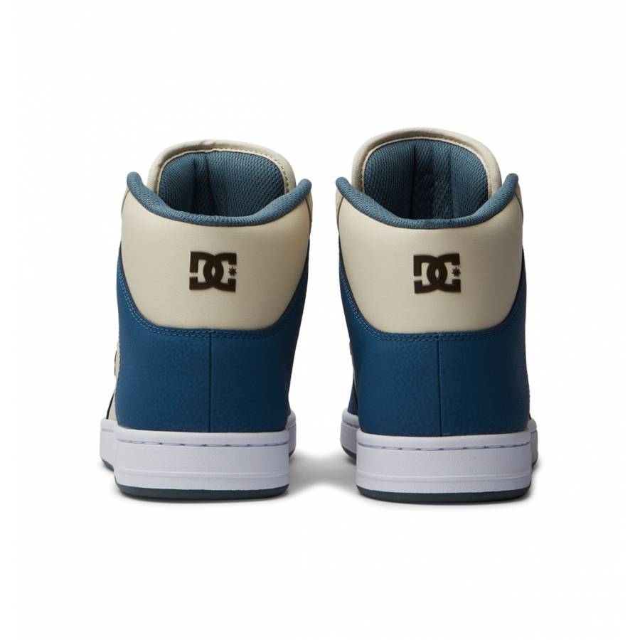 DC Shoes Manteca 4 Hi Shoes - Grey / Blue / White