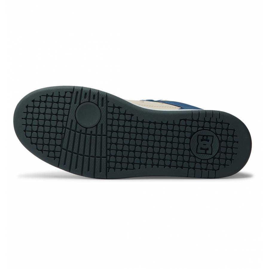 DC Shoes Manteca 4 Hi Shoes - Grey / Blue / White