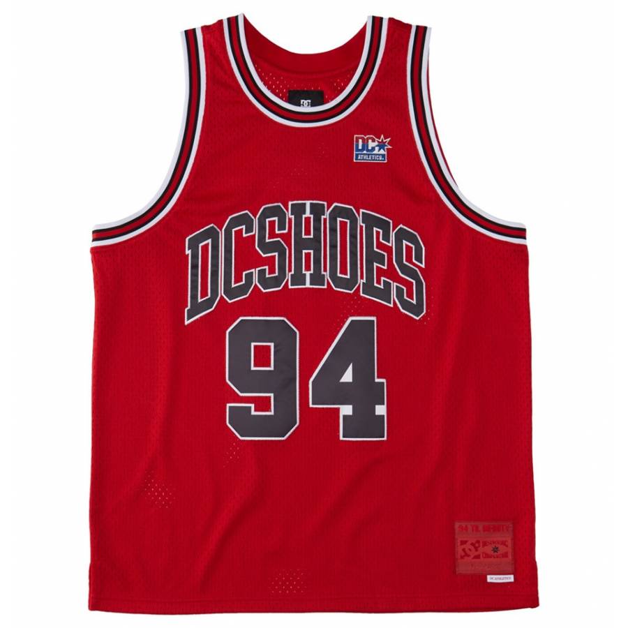 DC Shoes Shy Town Jersey - Racing Red