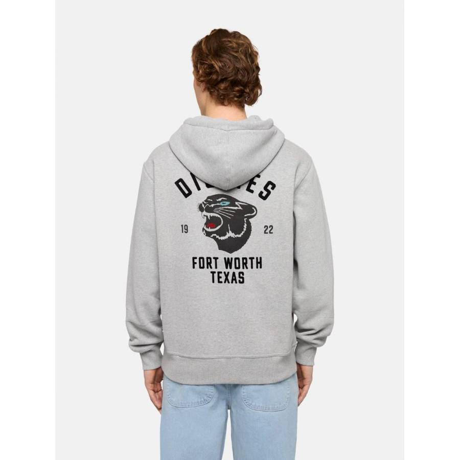 Dickies Panther Hoodie - Heather Grey