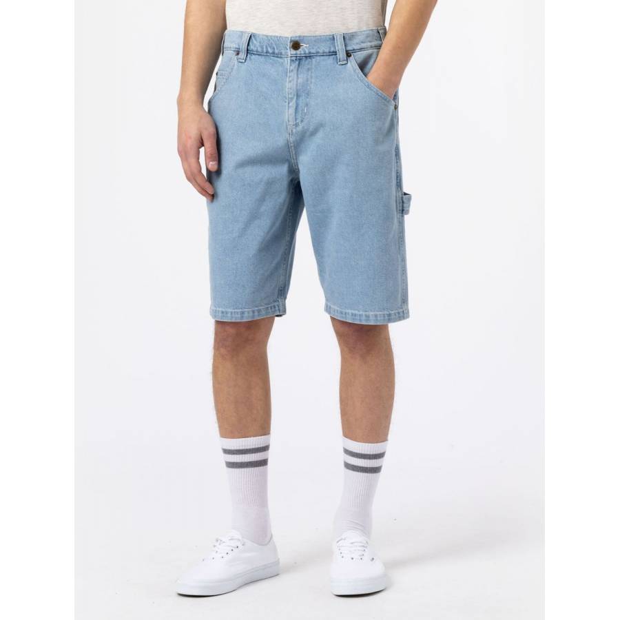 Dickies Garyville Denim Shorts - Vintage Blue