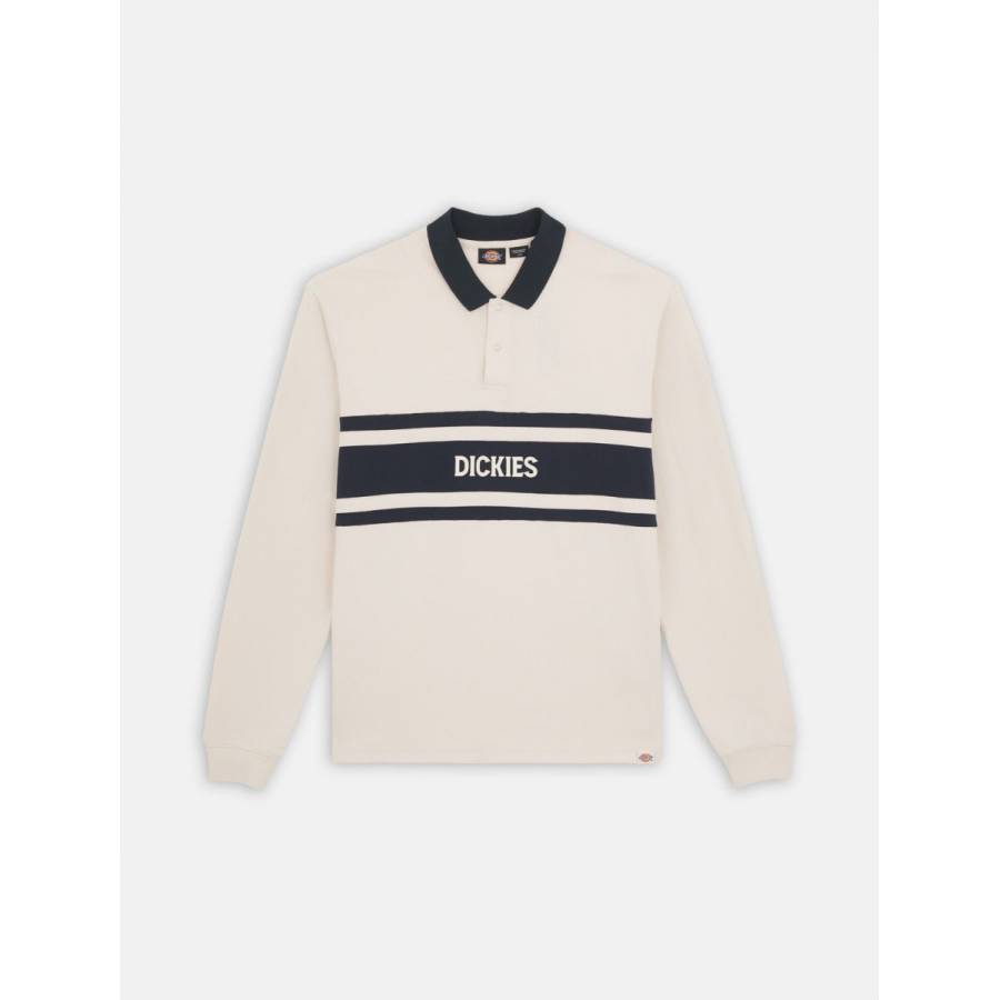 Dickies Yorktown Rugby Longsleeve – Whitecap Grey