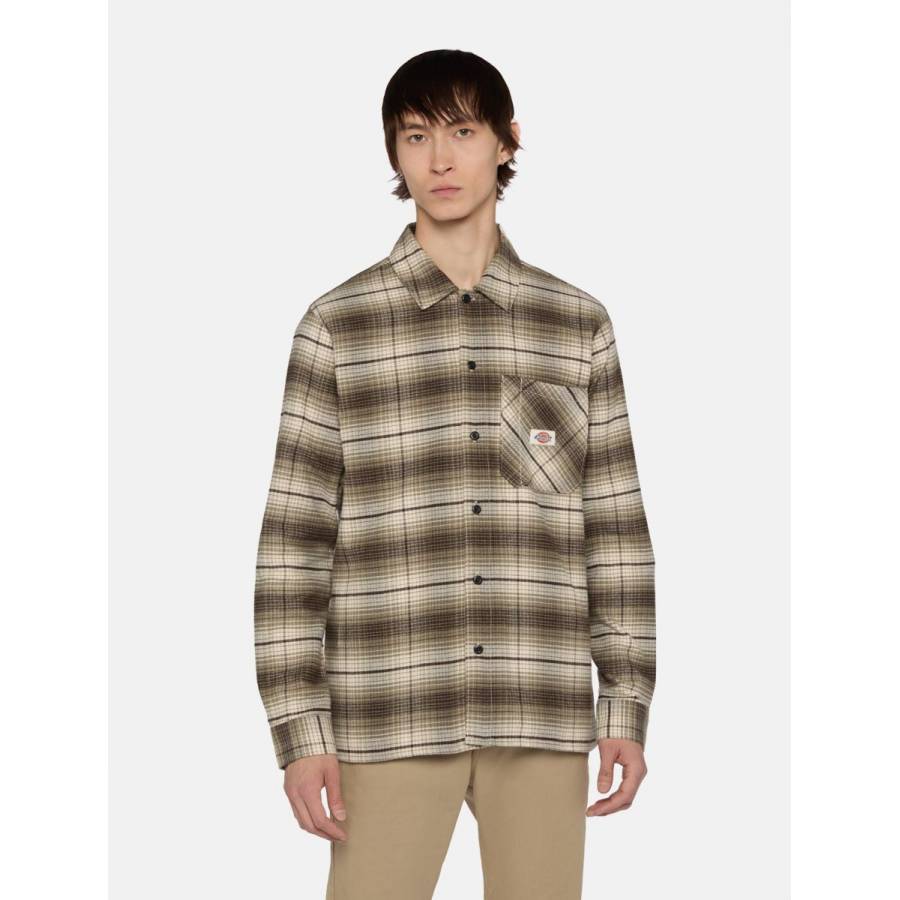 Dickies Forest Check Shirt - Military Green
