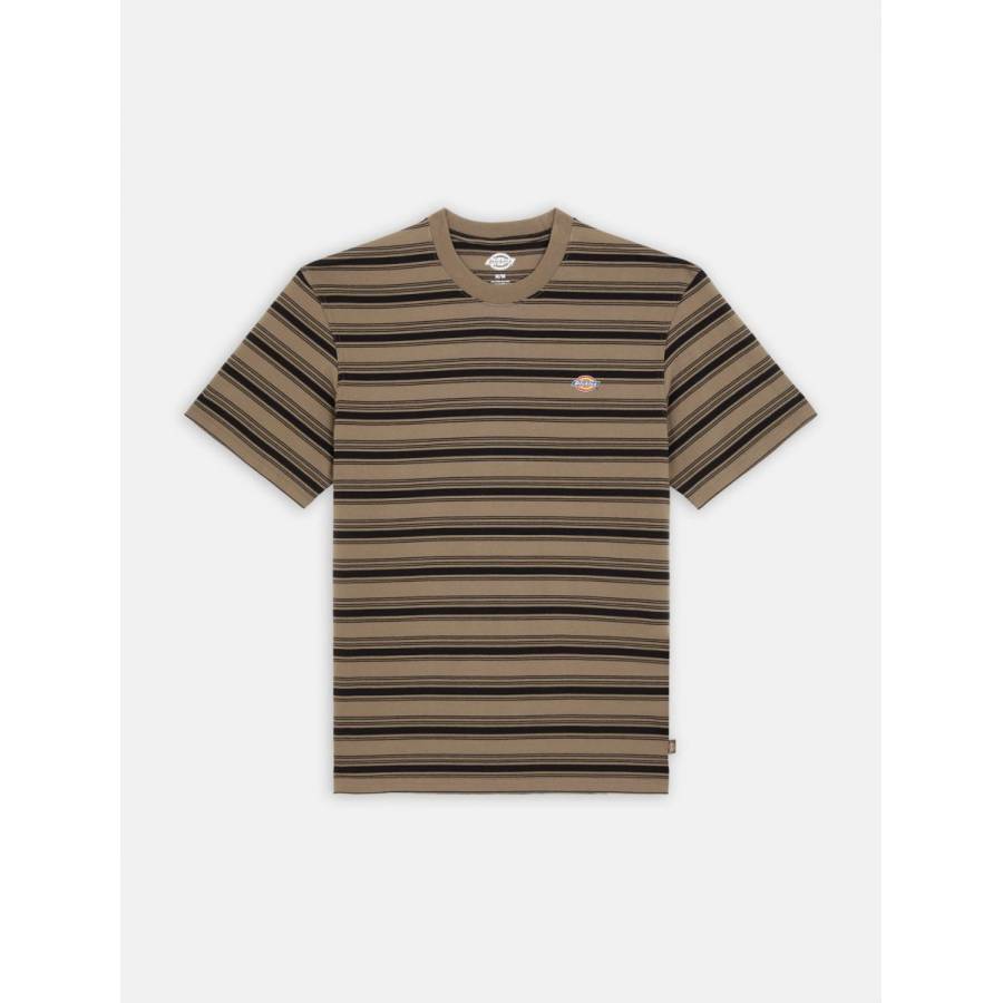 Dickies Stevensville Stripe T-Shirt - Mushroom