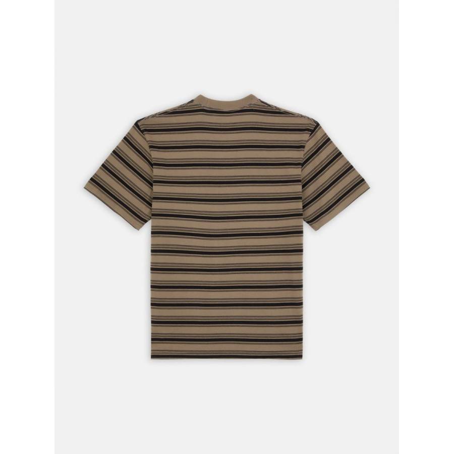 Dickies Stevensville Stripe T-Shirt - Mushroom