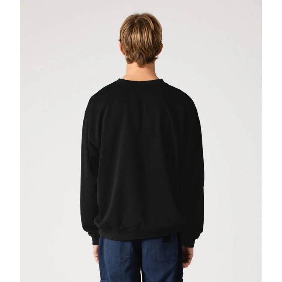 Former Legacy Plate Crewneck - Black