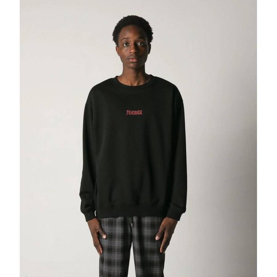 Former Shatter Crewneck - Black