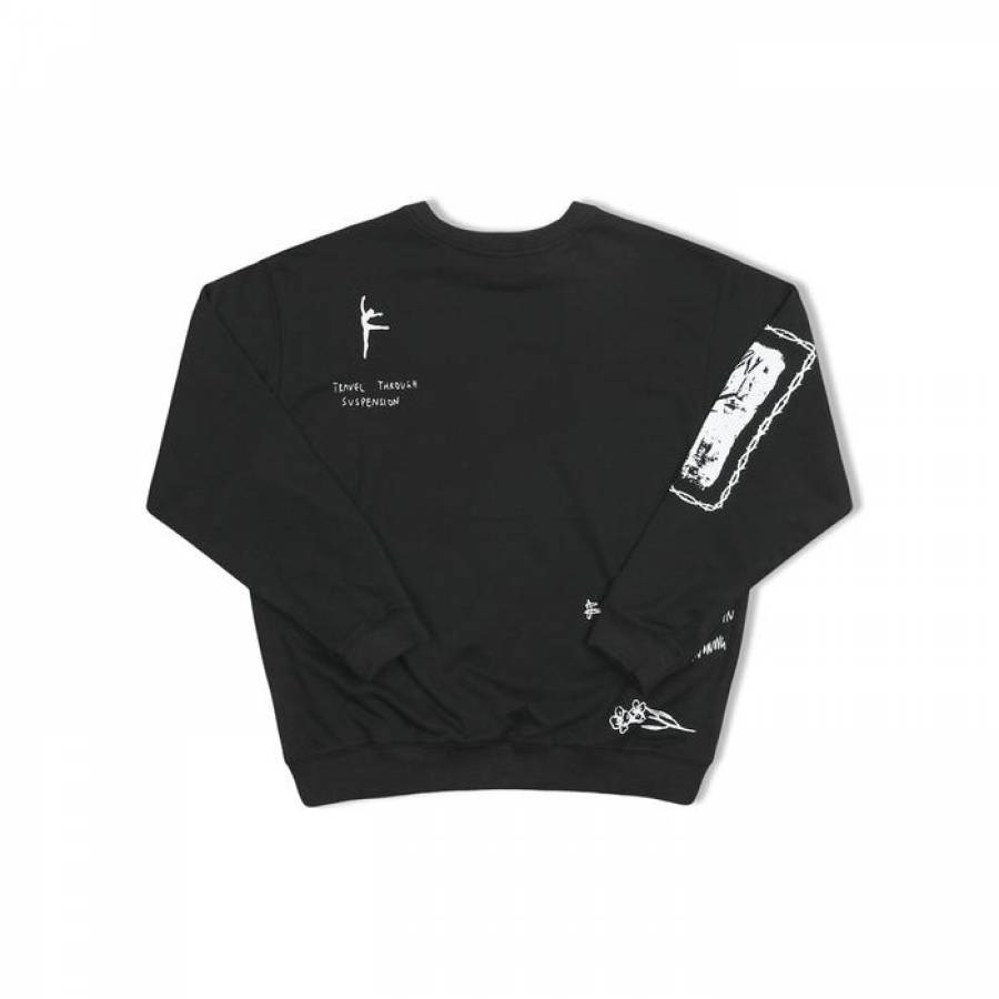 Former Shifting Crewneck - Black