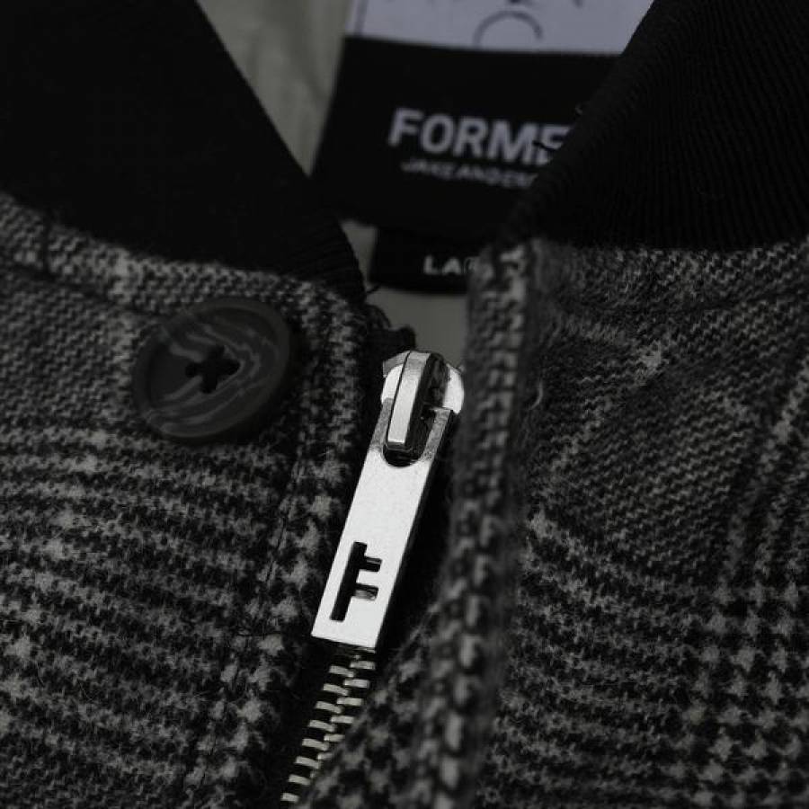 Former VT Check Bomber Jacket - Grey Check