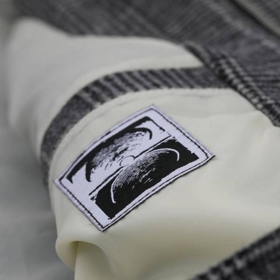 Former VT Check Bomber Jacket - Grey Check