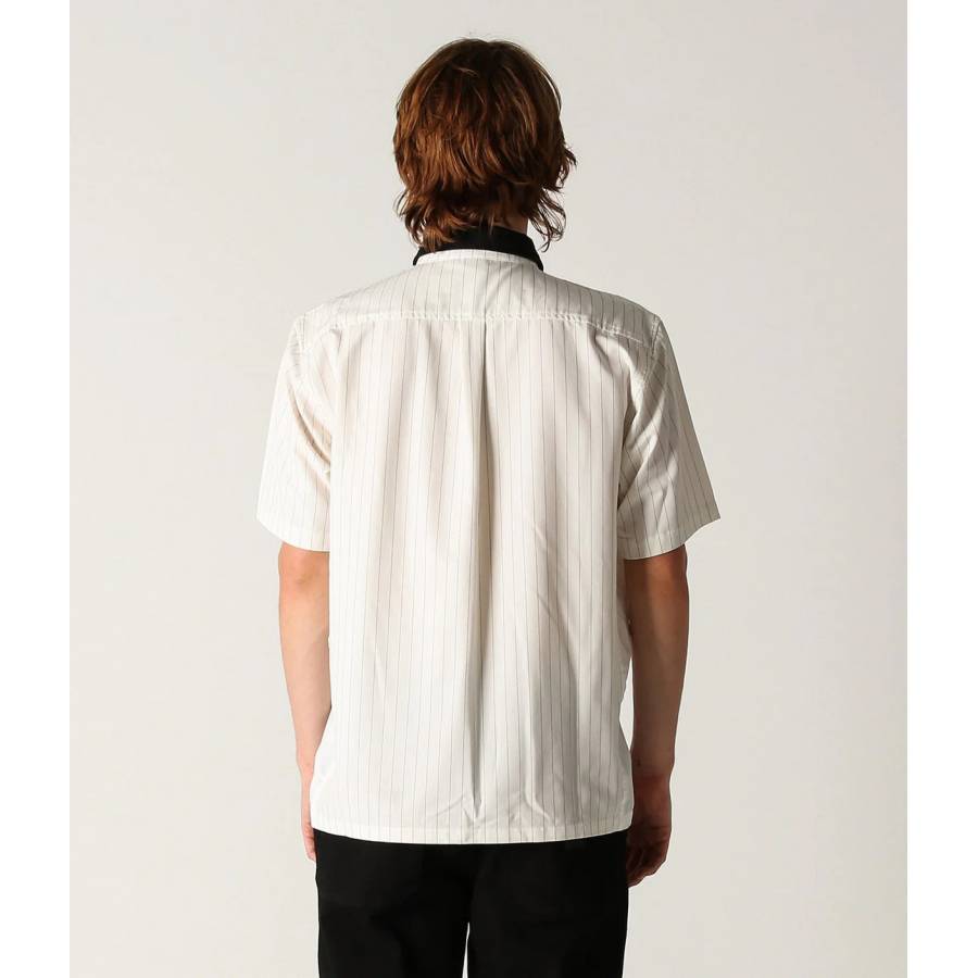 Former Vivian Pinstripe SS Shirt - White