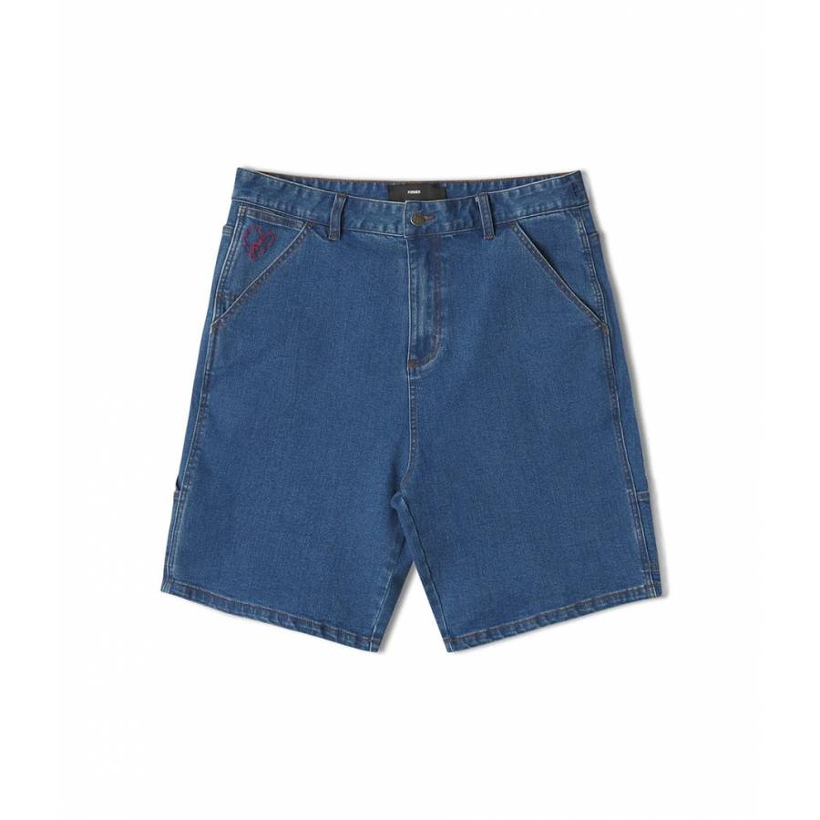 Former Distend Denim Walkshort - Dark Blue Denim