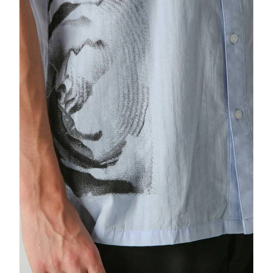 Vivian Bloom SS Shirt - Mist