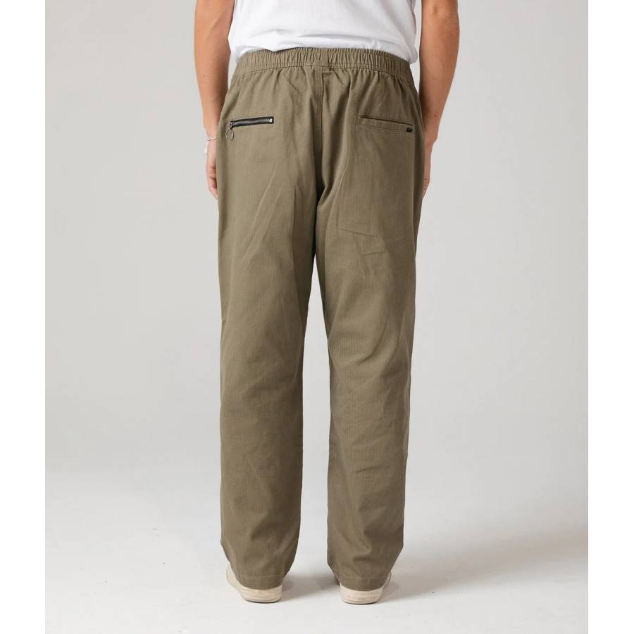 Former Prayer Herringbone Pant - Army