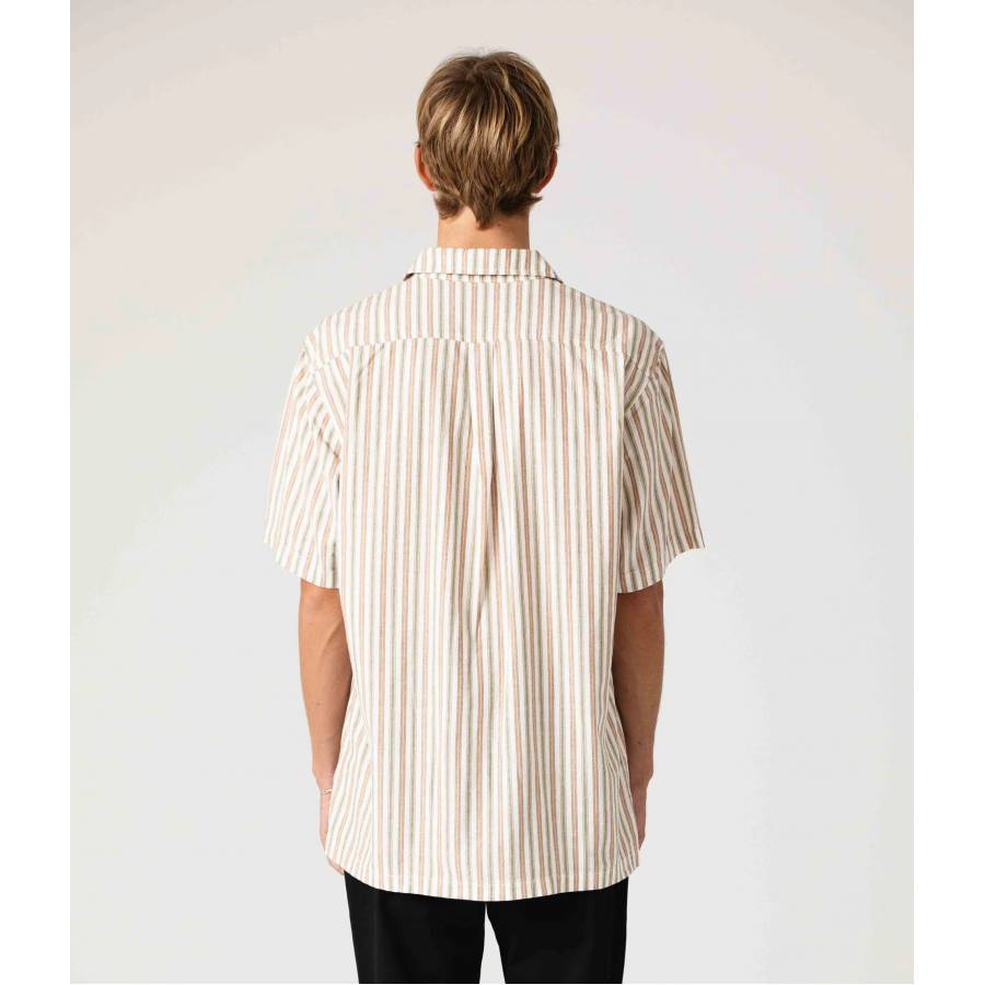Former Reynolds Striped SS Shirt - Ochre