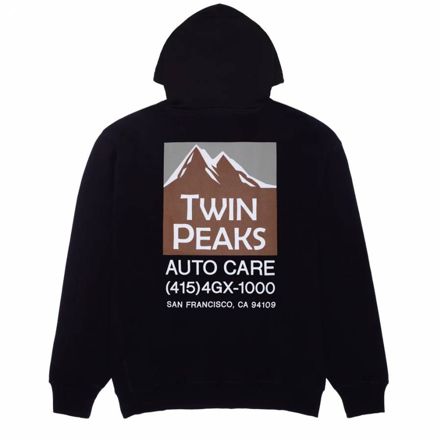 GX1000 Twin Peaks Hoodie - Black