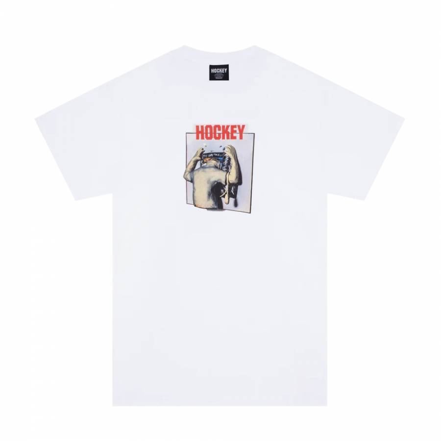 Hockey Screen Time T-Shirt - White