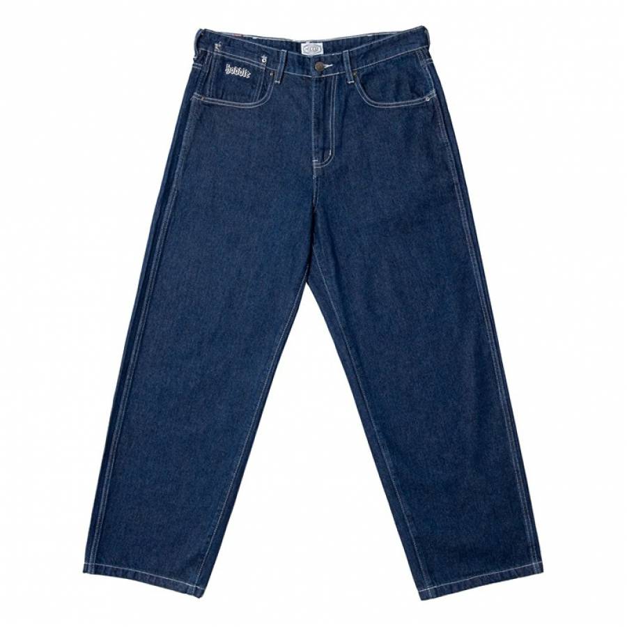 Hoddle Denim Ranger Jeans - Indigo White Stitch