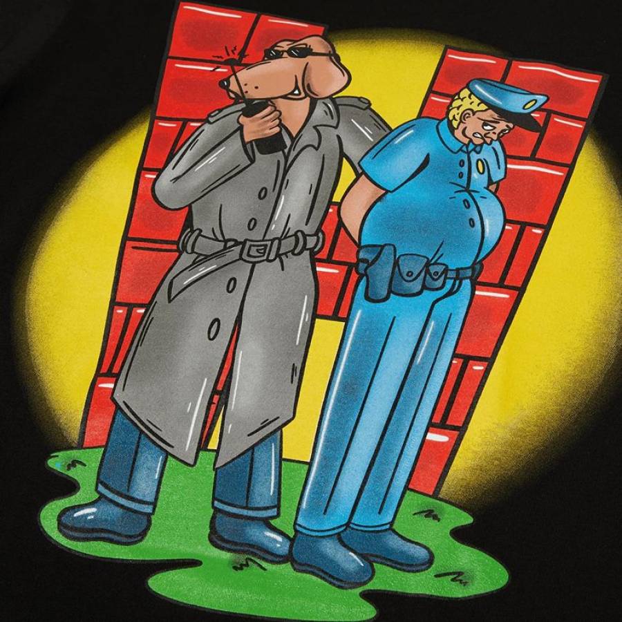 Huf Unlawful T-Shirt - Black