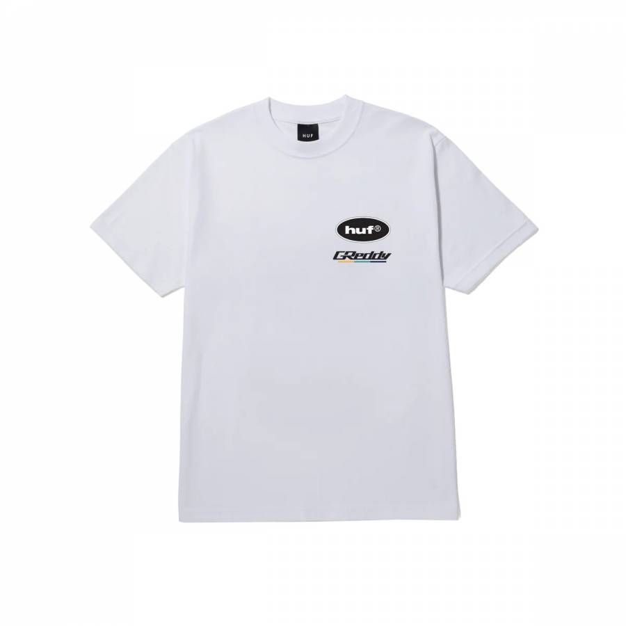 Huf X Greedy T-Shirt - White