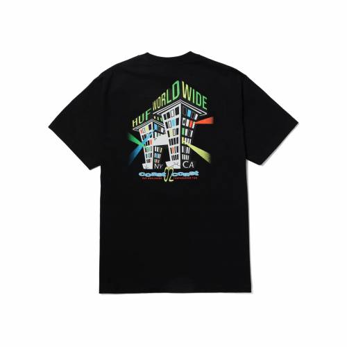 Huf Club House T-Shirt - Black