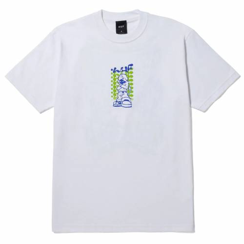Huf Hell Razor T-Shirt - White