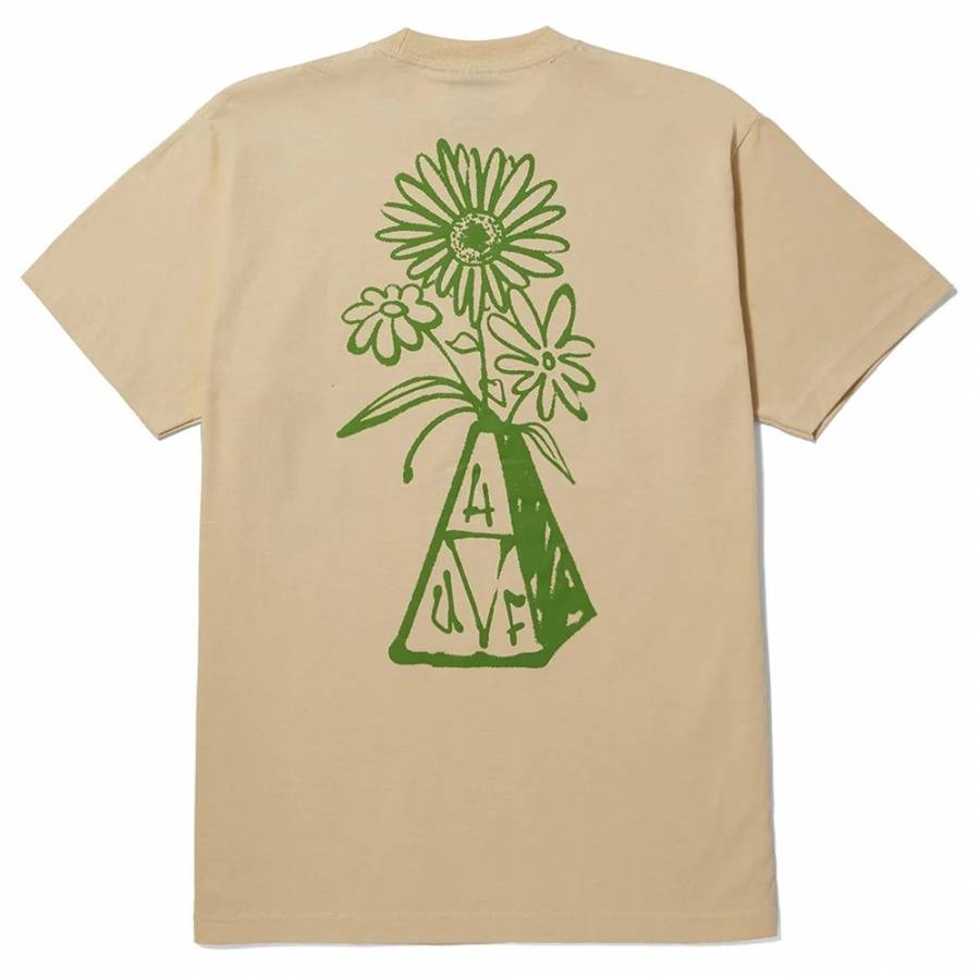 Huf Triple Triangle Hallows T-Shirt - Wheat