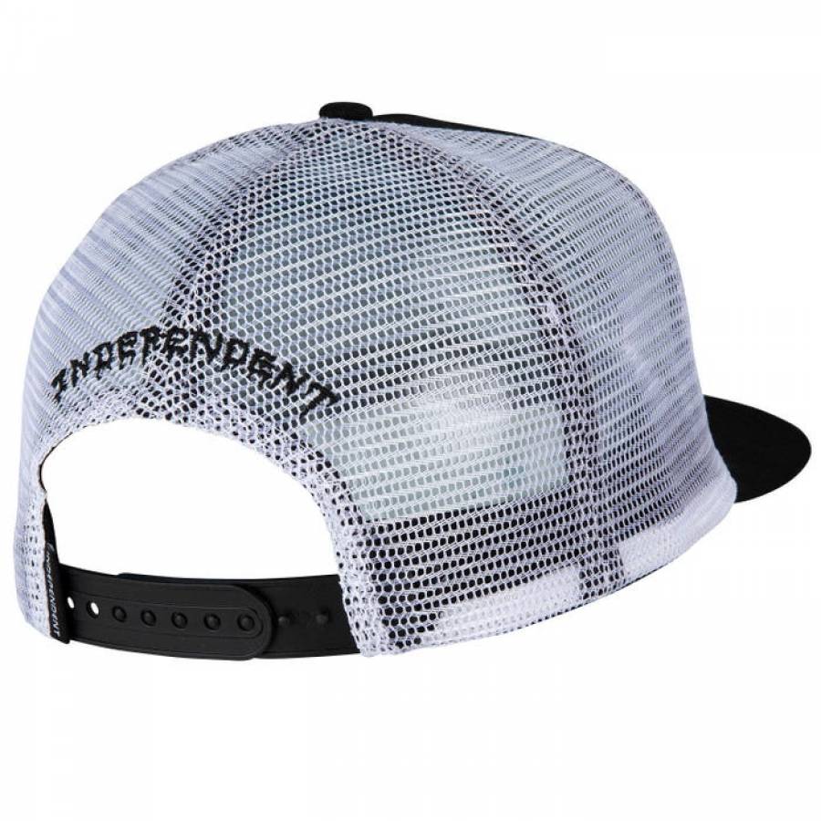 Independent Vandal Meshback Cap - Black / White