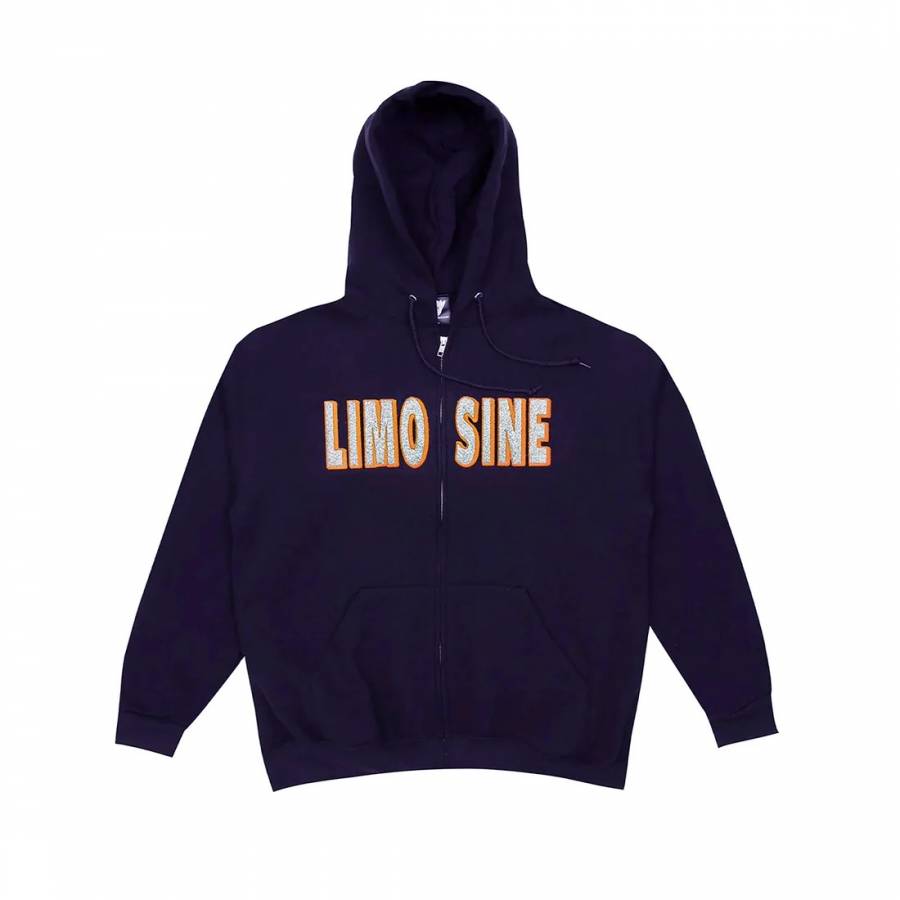 Limosine Sparkle Zip Up - Navy