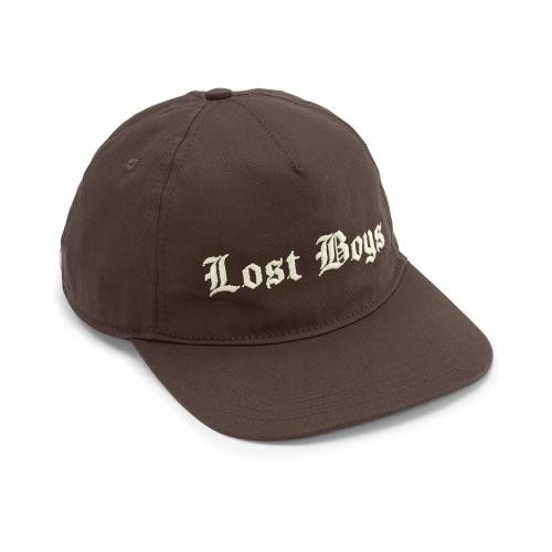 Lost Boys 5-Panel Logo Cap - Brown