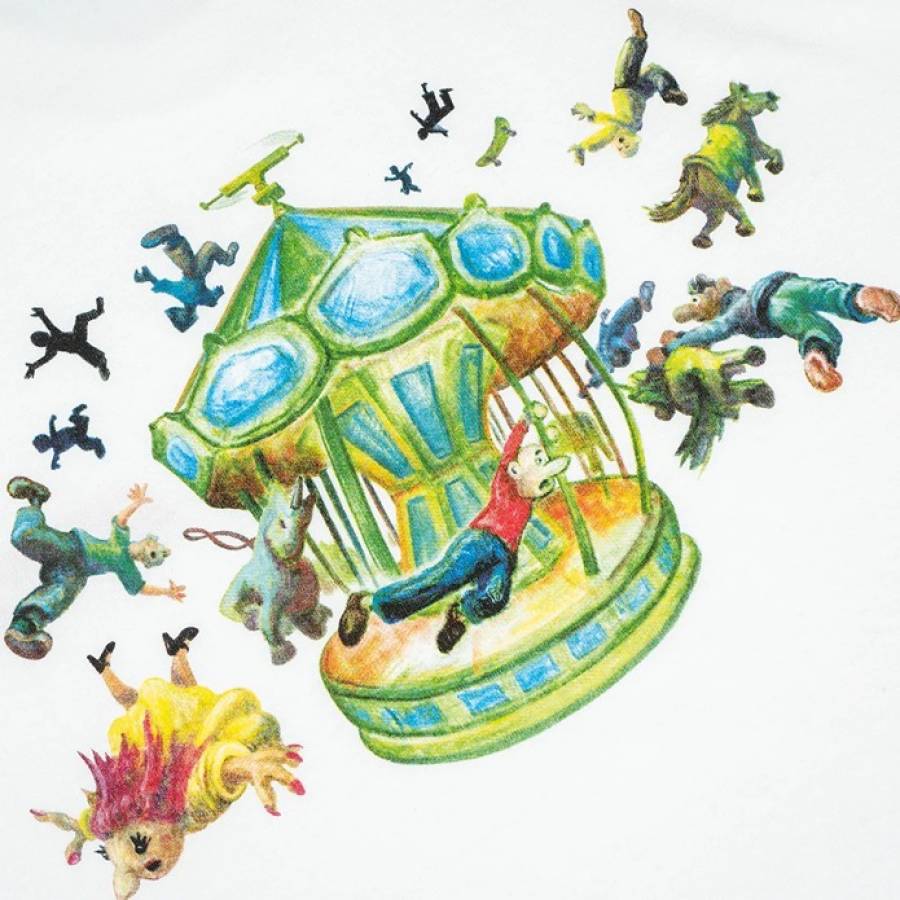 Lurpiv Carousel T-Shirt - White