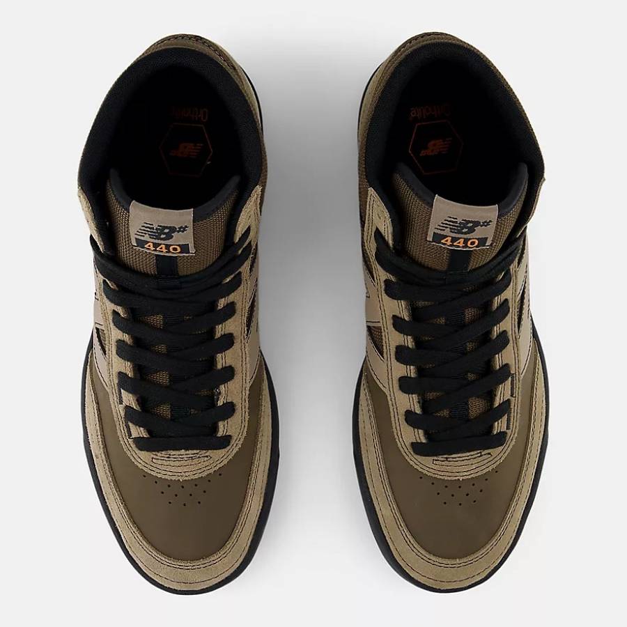 New Balance Numeric 440 High V2 - Mushroom / Black