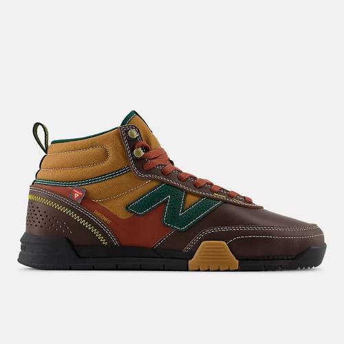 New Balance Numeric 440 V2 Trail High - Brown / Forest Green