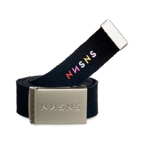 NNSNS Whip Brushed Belt - Silver Black